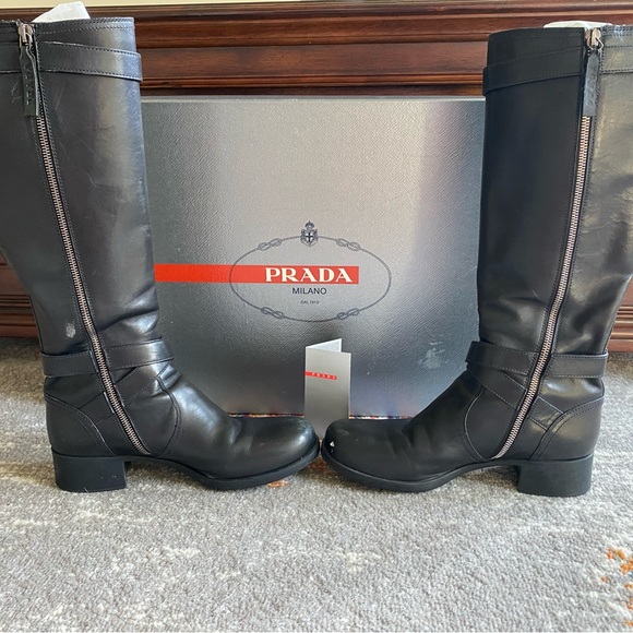 PRADA Size 37 (US 6.5) Calzature Donna Boot (Original Prada Box included) - Picture 8 of 9